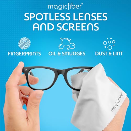 MagicFiber Microfiber Cleaning Cloth, 30 Pack - Premium Cloth for Glasses, Lens, Screens & More - size: 30 PACK
