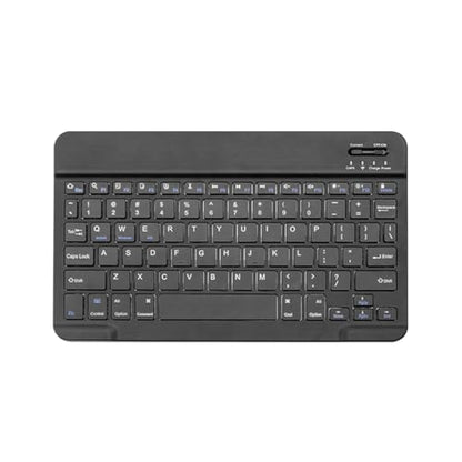 Rechargeable Keyboard Wireless Ergonomic Compact Wireless Lightweight | Ultra Slim Compact Keyboard for Smartphones Tablet Laptop PC - color: Black