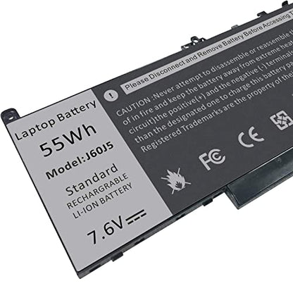 TREE.NB J60J5 E7470 E7270 Battery Compatible with Dell Latitude E7470 E7270 7470 7270 Laptop, Type 0MC34Y MC34Y R1V85 242WD GG4FM WYWJ2 1W2Y2 PDNM2 451-BBSX 451-BBSY - size: 10.64x3.43x0.24inch J60J5