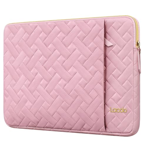 Lacdo 13 inch Laptop Sleeve Case for 13 inch New MacBook Air M5 A3449 (2026), M4 A3240 2025, M3 A3113, M2 A2681, M1 A2337, 13" MacBook Neo A18 Pro A3404 (2026), iPad Air/Pro 13 M5 Computer Bag, Pink - color: Pink, size: New MacBook Air/Neo/Pro 13 Inch