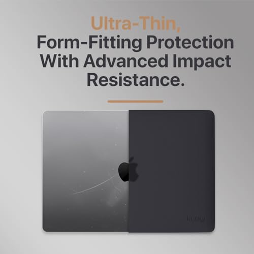 Kuzy for MacBook Pro 14 inch Case M5 M4 M3 M2 M1 Pro/Max 2026-2021, Compatible A3401 A3185 A3112 A2992 A2918 A2779 A2442 Protective Hard Shell Cover - Anti-Fingerprint - Matte Finish, Space Black - color: Space Black