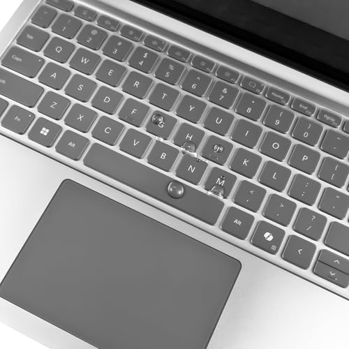 Ultra Thin Transparency Keyboard Cover Protector Skin for 13-Inch 2025 Release Microsoft Surface Laptop Copilot+ PC Snapdragon X Plus, and 12" 2025+ Surface Pro 2-in-1 Laptop/Tablet,US Keyboard