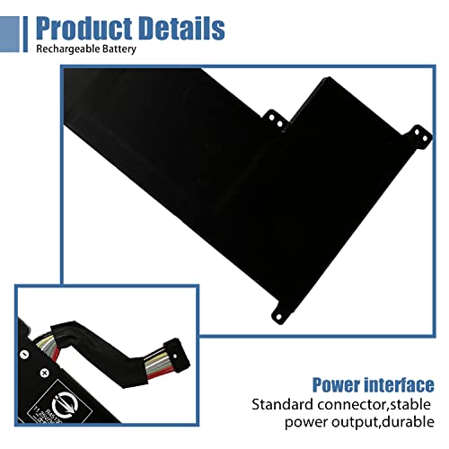 L19C3PF6 Laptop Battery 11.25V 42Wh 3735mAh Replacement for Lenovo IdeaPad 3-17ADA05 3-17ARE05 3-17IIL05 3-17IML05 Series SB10W89847 L19L4PF2 5B10W89846 L19D4PF2 5B10W89835 5B10W89838 L19L3PF4 - size: 10.19*4.68*0.23 inch L19C3PF6