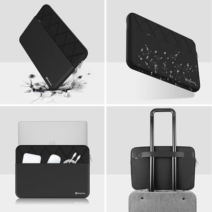 Smatree Laptop Sleeve for 15.3inch Apple MacBook Air M4 2025/2024 M3 A3114 | for 15.3 inch Apple MacBook Air M2 2023 A2941,Protective Case with Accessory Pocket,Patented Shockproof Design (E617)