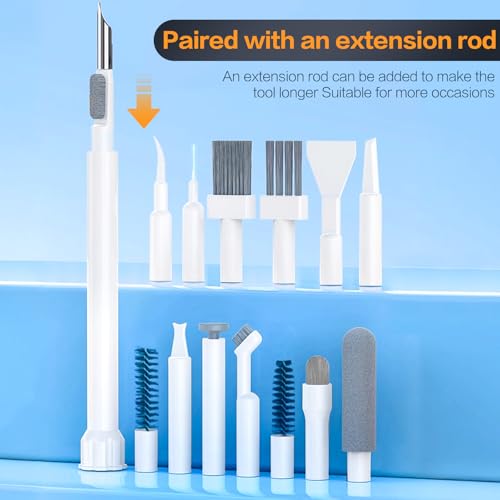 34-in-1 Electronics Cleaning Kit for iPhone, AirPods, Keyboard, USB C, Port | Professional, Multi-Purpose Cleaning Kit, With Cleaning Putty, Microfiber Cloth, Compact Portable Design White sunoyar - color: White