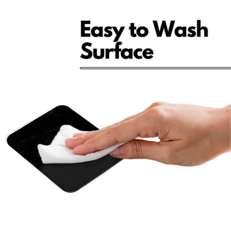 Small Slim Palm Pads Notebook Wrist Rest with Tacky Silicone Reposition Ergonomic Carpal Tunnel Resting Support for Computer MacBook & Laptop Keyboard Typing Pad (2 Small 3 x 2.75 inches) - size: Slim Small