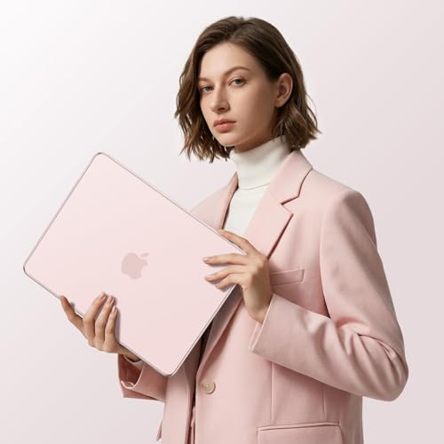 AKIT for MacBook Neo 13 inch Case 2026 (A18 Pro, A3404), Blush Clear | Bare-Metal Feel Hard Shell, 2 Keyboard Covers & Screen Protector, Anti-Scratch & Fingerprint Free, Precise Fit Official - color: Blush Clear
