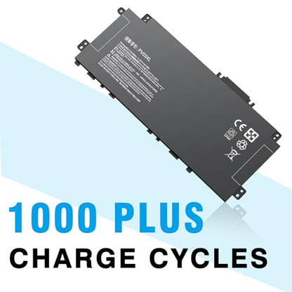PV03XL HSTNN-LB8S Laptop Battery Compatible with HP Pavilion x360 13-BB 13-BB0000 14-DV 14-DK 14-DW 14M-DW 14-dv0xxx 14m-dw0xxx 14M-DW0023DX L83393-005 Series L83388-421 M01144-005 L83393-005 - color: Black09