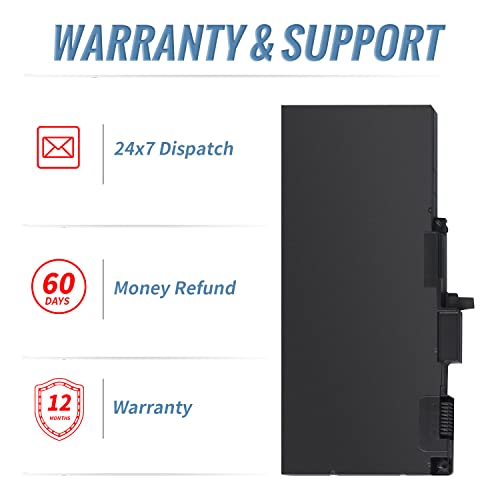 CS03XL Laptop Battery for HP EliteBook 840 850 755 745 G3 G4, ZBook 15u G3 G4 Series CS03046XL-PL 800513-001 800513-001 800231-1C1 HSTNN-UB6S HSTNN-IB6Y HSTNN-UB6S HSTNN-I33C-4 CSO3XL - size: 7.75 x 4 x 0.25 inches CS03XL BATTERY