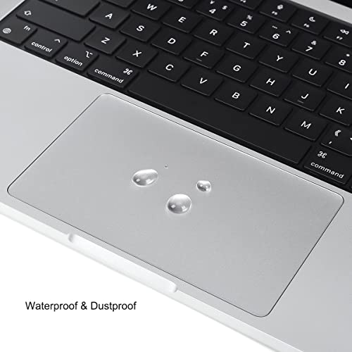 [2PCS] MacBook Air 13.6 Trackpad Protector Cover Skin for 2026 2025-2022 MacBook Air 13.6 Inch M5 M4 M3 M2 A3449 A3240 A3113 A2681 Anti-Scratch Waterproof Touch Pad Cover Protector Accessories, Clear - size: 2022-2025 MacBook Air 13.6" M4 M3 M2