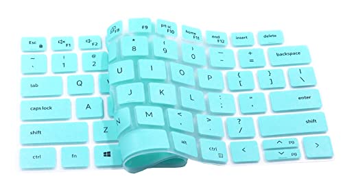 Silicone Keyboard Cover Skin Compatible for Dell Latitude 14" 5420 7410 7420, Dell Latitude 15.6" 7520, Dell Latitude 9000 9510 9520 9420 Laptop (Mint) - color: Mint