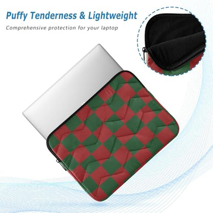 Laptop Sleeve Case with Chessboard Pattern, Padded Protective Computer Sleeve Bag for 13-16 Inch Laptops, Lightweight Waterproof Notebook Pouch for Men and Women (13.4x10.2inch) - size: M:13.4x10.2x0.8inch