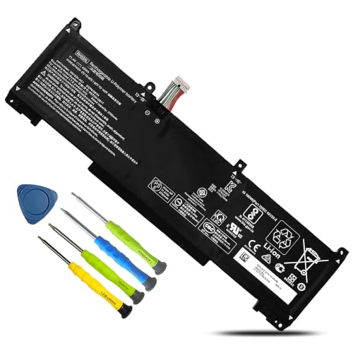 45Wh RH03XL M02027-005 Laptop Battery for HP ProBook 430 440 445 450 630 640 650 G8 G9 G10 EliteBook 630 640 645 655 G9 G10 G11 Series RHO3XL M02027-005 HSTNN-OB1T M01524-AC1 M01524-1D1 - size: 8.07*3.85*0.27inch RH03XL