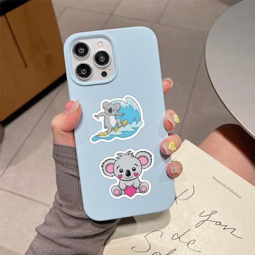 60pcs Cartoon Koala Stickers for Kids Journals,Lovely Aesthetic Vinyl Decals for Teens Laptops Water Bottle Suitcase Skateboard Phone Pad (Koala) - color: Koala