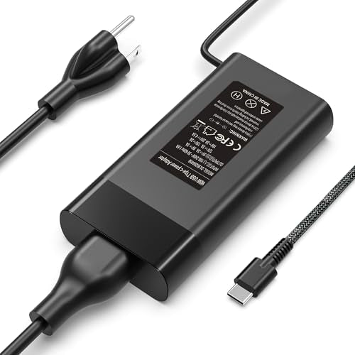 90W USB C Laptop Charger Replacement for HP Spectre x360 904144-850 904082-003 ADP-90FE L45440-003 2LN85AA#ABA 2LN85AA Type C AC Adapter Power Supply Cord - color: Diamine Jet Black