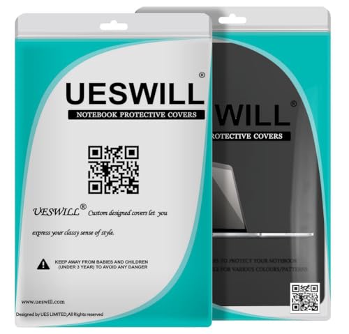 UESWILL 2in1 Smooth Soft Touch Matte Hard Shell Case with Silicone Keyboard Cover Compatible with MacBook Pro 13 inch with CD-ROM (Non-Retina) (Model A1278) + Microfibre Cleaning Cloth, Black - color: Black, size: MacBook Pro 13" (CD-ROM)