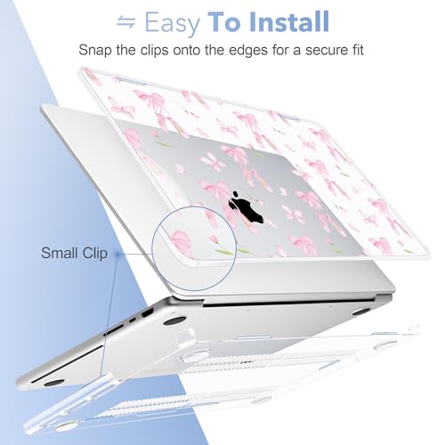 May Chen for 2026 MacBook Pro 14-inch M5 M4 M3 M2 M1 Pro/Max Chip, Release 2026 2025-2021, Model A3427 A3426 A3434 A3112 A3401 A3185, Plastic Hard Shell with Keyboard Cover, Ballet Shoes - color: Ballet shoes
