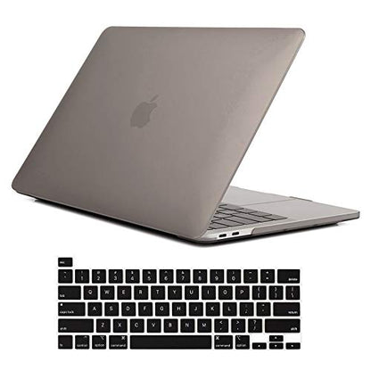 Se7enline for MacBook Pro 13 inch Case M2/M1 2026-2020 A2338,Gray | Hard Shell Laptop Case Washable Keyboard Cover Skin Anti-Scratch Anti-Drop Heat Dissipation Full Port Access Slim Lightweight - color: Gray