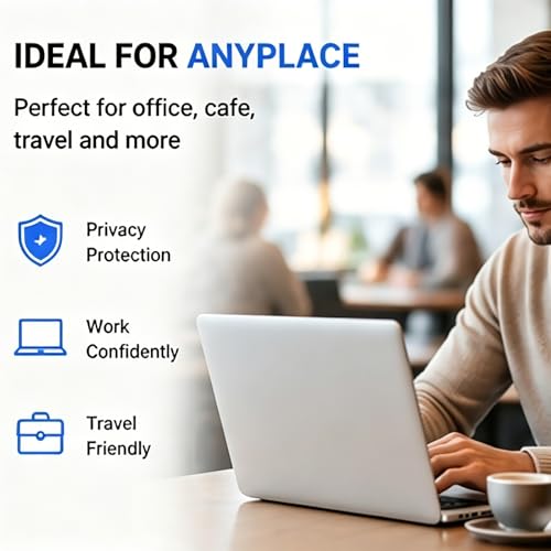 Magnetic Privacy Screen for 2026 MacBook Neo 13 Inch A18 Pro, Removable Anti Spy Laptop Screen Protector, Matte Anti Glare Blue Light Filter, Scratch Resistant Privacy Shield