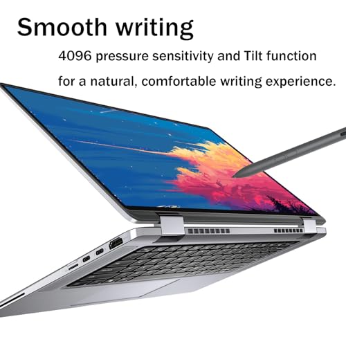 Premier Rechargeable Active Pen PN7522W Compatible for Dell Active Pen PN7522W Compatible with Dell 2-in-1s for XPS 13 9310/9315 2-in-1, for Latitude 3330 2-in-1, for Inspiron 7640