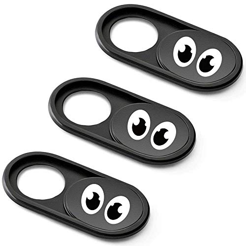 Eye Metal Webcam Cover Slider Ultra Thin - Web Camera Cover Fits for Laptop, Desktop, Pc, Macboook Pro, iMac, Mac Mini, Computer, Smartphone, Protect Your Privacy Security (3Pack Metal)… - color: 3 Pack Metal Eye