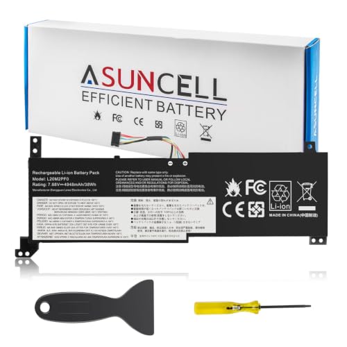 L20C2PF0 L20M2PF0 Laptop Battery Replacement for Lenovo IdeaPad 3-14ADA6 3-14ALC6 3-14ITL6 3-14ABA7 3-15ADA6 3-15ITL6 3-15ALC6 3-17ALC6 3-17ITL6 V14 V15 V17 G2-ALC G3-ABA Series L20L2PF0 38Wh - size: L20M2PF0 12.60 × 6.50 × 0.94 in