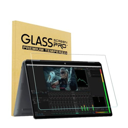 i-Tensodo Tempered Glass Screen Protector for 2025-2024 HP OmniBook Ultra Flip 2-in-1 14 inch (14-fh0000) Touchscreen Laptop, 9H Hardness, 2.5D Tempered Glass Film, HD Clear