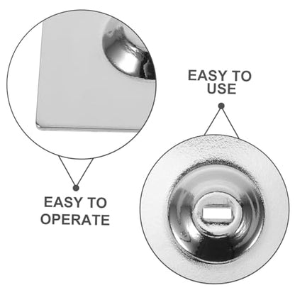 Laptop Anchor Plate for Cable Locks - Desk Mount Security Anti-Theft Anchor Base Suitable for Office Table and Work Areas