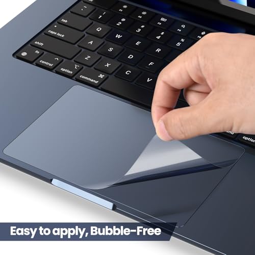2 Pack MacBook Air 15 TrackPad Protector Cover for 2026-2023 MacBook Air 15.3 M5 M4 M3 M2 Chip A3448 A3241 A3114 A2941, Anti-Scratch Touch Pad Skin Accessories - size: 2026-2023 MacBook Air 15"