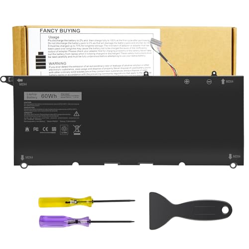 Fancy Buying PW23Y 0PW23Y Laptop Battery for Dell XPS 13 9360 13-9360-D1605G 13-9360-D1605T 13-9360-D1609 13-9360-D1609G 13-9360-D1705G fits 0TP1GT TP1GT RNP72 0RNP72 P54G002 - size: 10.7*4.48*0.19inch