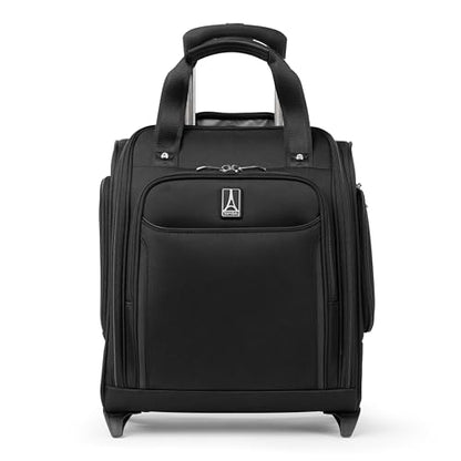 Travelpro Crew Classic Lightweight Softside Luggage, Rolling Underseat Carry on Bag, 14" Laptop or Tablet Sleeve, Men and Women, 17-Inch, Black - color: Black