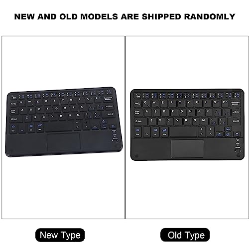 Keenso Mini Wireless Keyboard with Touchpad, LowProfile Slim Keyboard for PC Tablet, 90 Hours Working Time, Suitable for Travelers