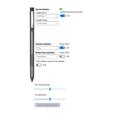 Active Pen for Lenovo Thinkpad Yoga C930-13, 720, 730, 920, Flex 14/15, Flex 6, ThinkPad X1 Yoga Gen 3, X1 Extreme, X1 Tablet Gen 3, Miix 720, Miix 520/510-12, 4X80N95873 GX80N07825, Black - style: Active Pen