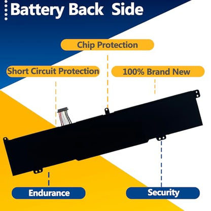 L18C3PF1 L18M3PF1 Laptop Battery Replacement for Lenovo Ideapad L340-15IRH L340-17IRH Gaming Series 5B10T04975 5B10W67350 5B10T04976 5B10W67336 SB10W67243