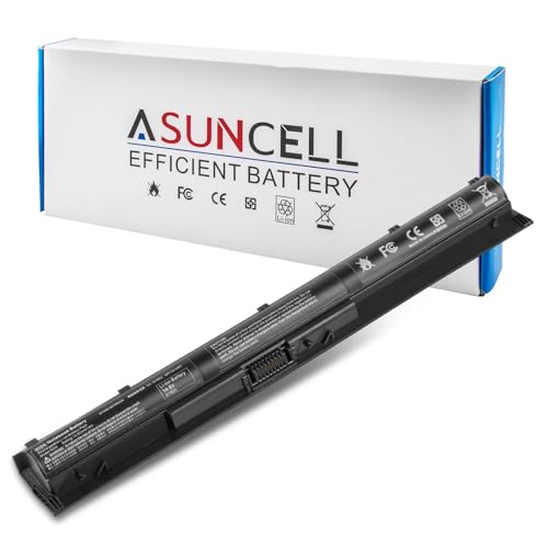 ASUNCELL 800049-001 KI04 K104 Laptop Battery for HP Pavilion 14-ab166us 15-ab 15-an 15t-ab100 15-ab143cl 15-ab223cl 15-ab153nr 15-an044nr 17t-g100 17t-s100 17-g 17-ab220nr 800009-421 14.8V 41Wh - color: KI04