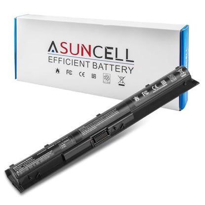 ASUNCELL 800049-001 KI04 K104 Laptop Battery for HP Pavilion 14-ab166us 15-ab 15-an 15t-ab100 15-ab143cl 15-ab223cl 15-ab153nr 15-an044nr 17t-g100 17t-s100 17-g 17-ab220nr 800009-421 14.8V 41Wh - color: KI04