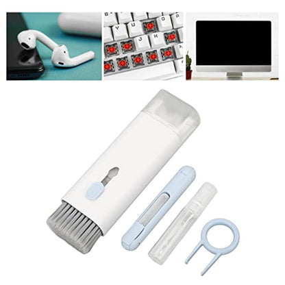 7 in 1 Electronic Cleaner Kit, Removable Phone Cleaning Brush, Key Puller Effective Cleaning Keyboard Cleaner Brush for Charging Port Headphone Laptop