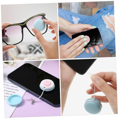 6pcs Screen Cleaning Phone Screen Cleaner Glasses Cleaner Lens Cleaning Cloths Electronic Dust Brush