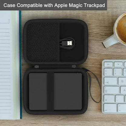 co2CREA Hard Travel Case Replacement for Apple Magic Trackpad (Black Case) - color: Black Case