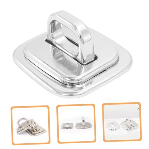 Angoily 1Set Laptop Anchor Plate Theft Lock Slot Durable Desk Mount Anchor for Multiple Laptop Models Easy Installation Reliable Security Against Theft