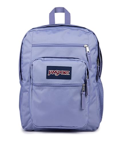 JanSport Laptop Backpack - Computer Bag with 2 Compartments, Ergonomic Shoulder Straps, 15” Laptop Sleeve, Haul Handle - Lavender Ash - color: Lavender Ash