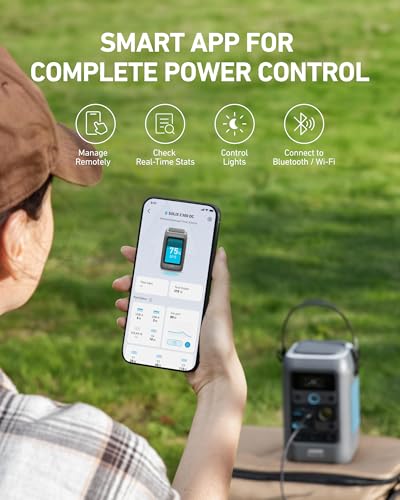 Anker SOLIX C300 DC Power Bank Station, Outdoor 288Wh Portable Power Station, LiFePO4 Battery, 300W Solar Generator, for Camping, Traveling, and Emergencies (No Wall Charger Included) - style: C300 DC