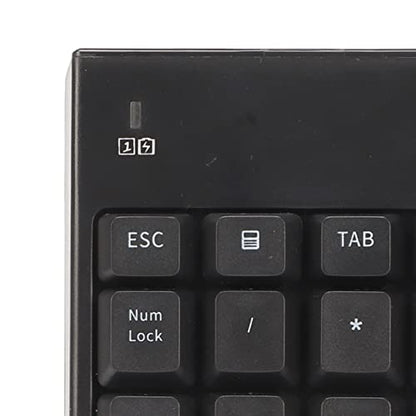 Numeric Keypad Mouse Combo, 2.4GHz Wireless Number Pad and Mouse ABS Material 22 Keys Ultra Slim USB Numeric Keypad and Mouse Combo for Laptop Desktop, PC, Pro,Notebook (Black)