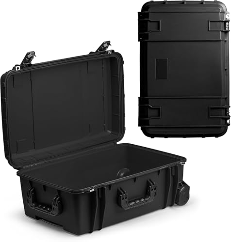 Seahorse 920 Heavy Duty Protective Dry Box Case - TSA Approved/Mil Spec / IP67 Waterproof/USA Made - color: Black