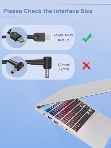 SlSLRIOY 230W Slim Charger Compatible with Lenovo Legion Pro Slim 5 5i 5P 7 S7 C7 Y920 Y740 Y720 Y545 R720,Thinkpad P1 P73 P72 P71 P70 P53 P52,ideapad Y910 Y900,ThinkBook 16p Laptop Power Adapter
