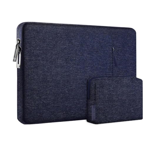 Hseok Laptop Case 13.3 14 inch Sleeve with Additional Case Compatible with MacBook Pro/Neo 14 inch M5/M4/M3/M2/M1 All Model of 13.3 Inch Mac Air/Pro, XPS 13 14 and More 13.3"-14" Notebooks,Blue - color: Blue