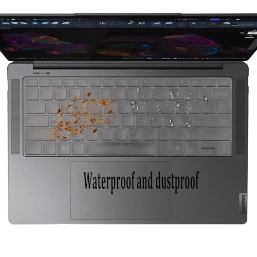 Keyboard Cover for Lenovo Yoga Pro 7 14.5 inch-TPU | Lenovo Slim 7i 14.5/ 7X/7 Gen 8/ Pro 7 14.5, Slim Pro 9i 14.5, Yoga Pro 9 9i 14.5(Not Fit Slim 7 Pro X)