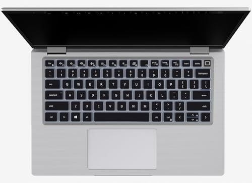 Keyboard Cover Skin for Dell Latitude 3440 3450 5420 5430 5431 5440 5450 14, Latitude 7440 7450 7430 7420 7410 9420 9430 14, Latitude 16" 7650 7640, Latitude 9510 9520 7520 2025-2022 Laptop,Black - color: Black