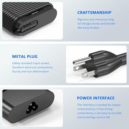200W Laptop Charger Compatible with HP Victus Gaming 15 16 Omen Gaming 15 17 Pavilion 15 17 TPN-DA10 ADP-200HB B L00818-850 L00895-003 W2F75AA Power Supply Cord AC Adapter - color: Lamy Black