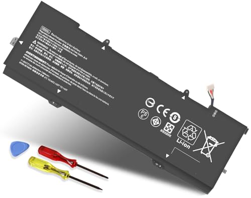 DMKAOLLK 84.08Wh YB06XL 928372-855 928427-272 Battery for HP Spectre X360 | Convertible 15-CH011DX 15-CH0XX 15T-CH000 15-CH011NR 15-CH 15T-CH Series 928372-856 928427-271 YB06084XL 11.55V - size: 12.08*3.93*0.2inch YB06XL